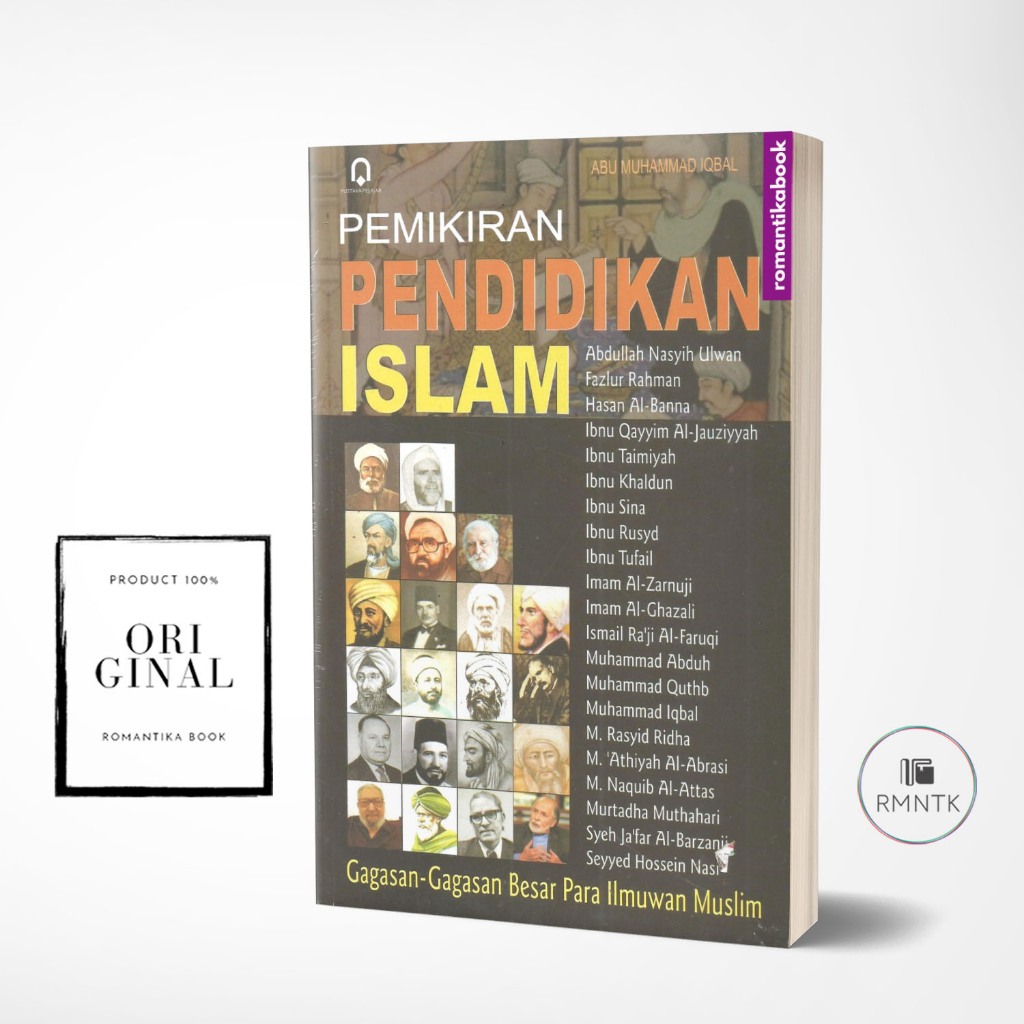 Buku Pemikiran Pendidikan Islam, Gagasan Gagasan Besar Para Ilmuwan Muslim - Ibnu sina, Ibnu Rusyd, 