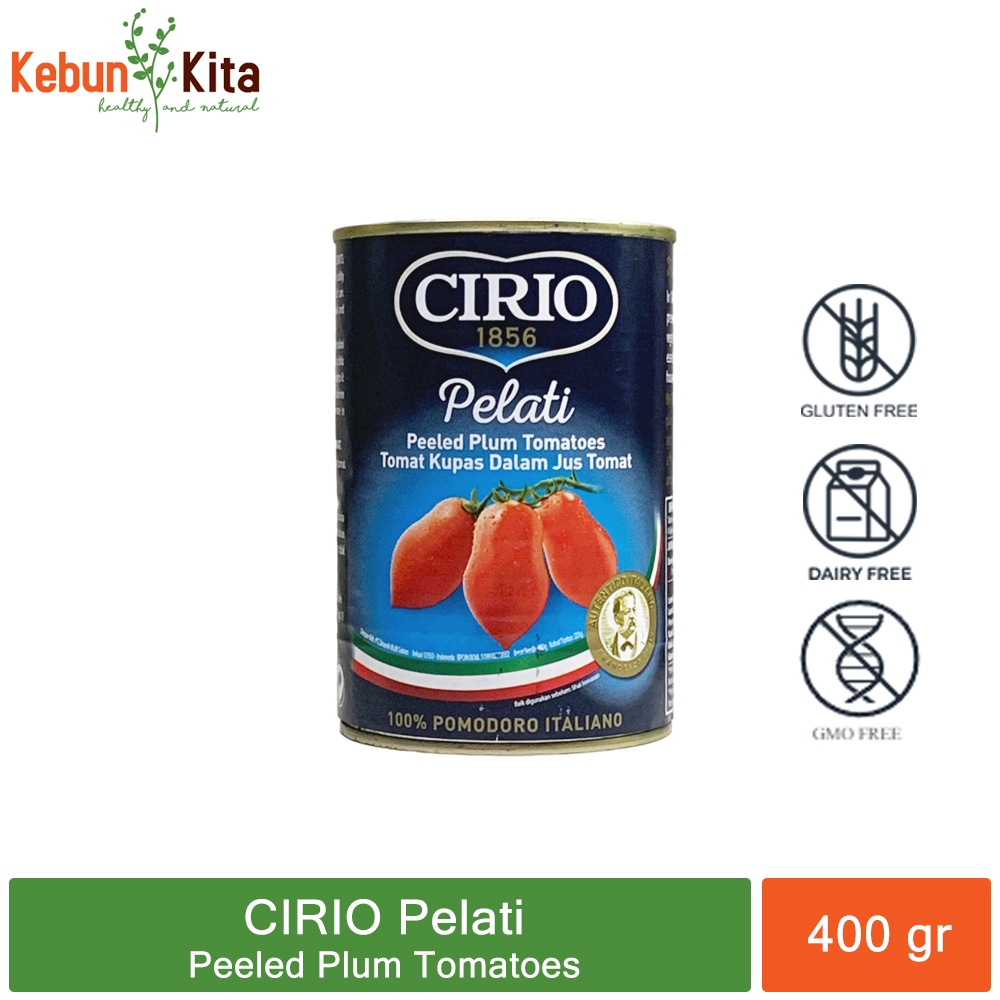 

Cirio Pelati Peeled Plum Tomatoes 400 gr