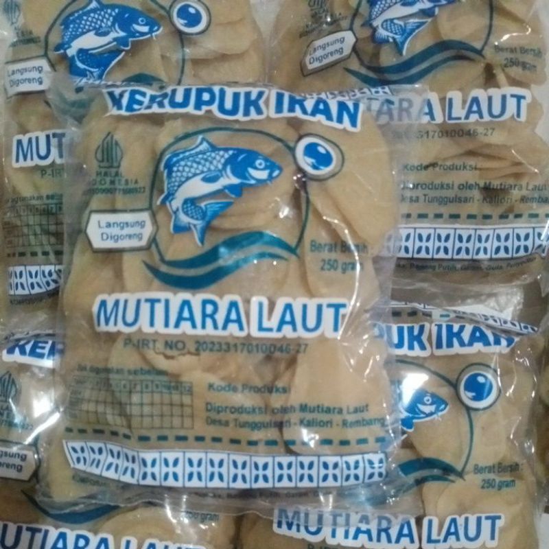 

kerupuk ikan mutiara laut