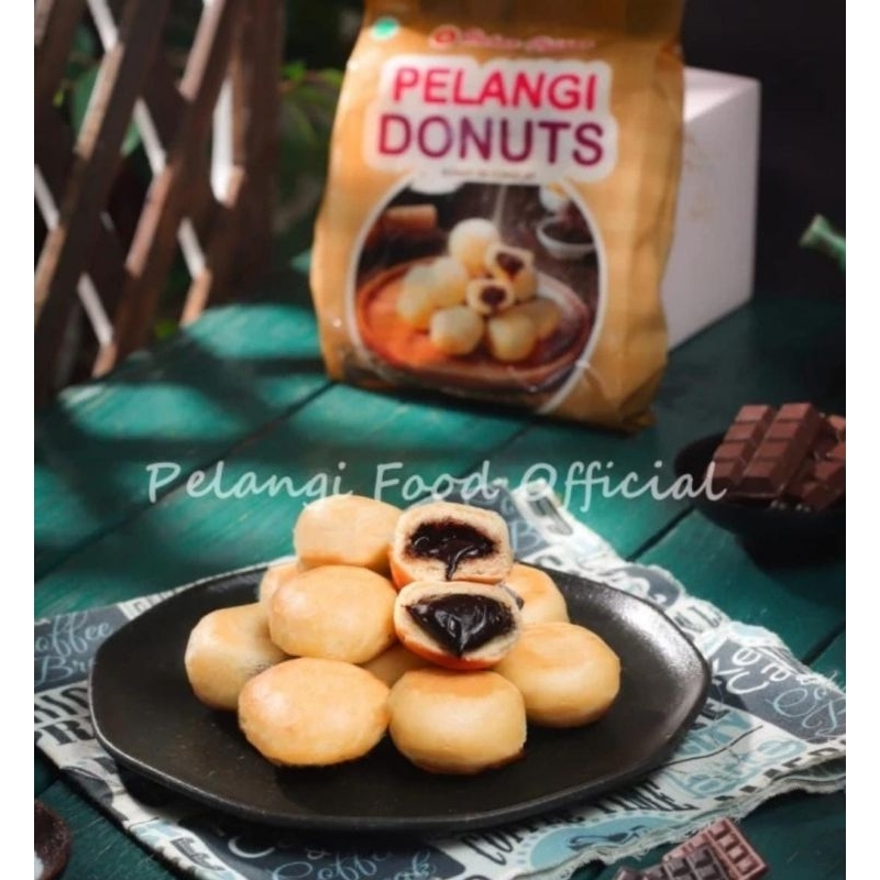 

Cemilan Donat Donut Pelangi Donuts Kentang Coklat Cokelat isi 24 Mini Enak Oleh-oleh Oleh oleh