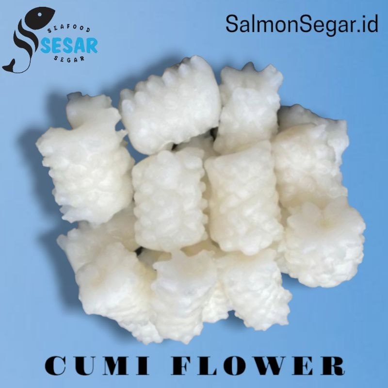 

Cumi Flower - Squid Flower - Cumi Kembang Import - Seafood Premium