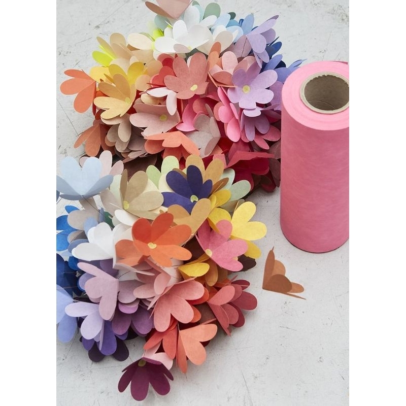 1pcs bunga kertas origami warna warni/kerajinan tangan kertas origami