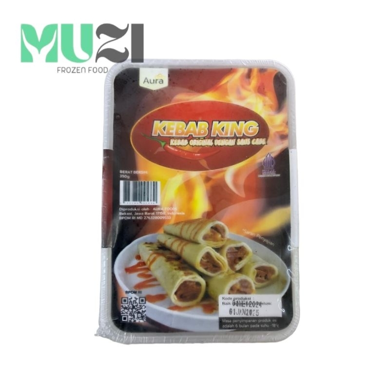 

KEBAB KING MINI PEDAS 350GR