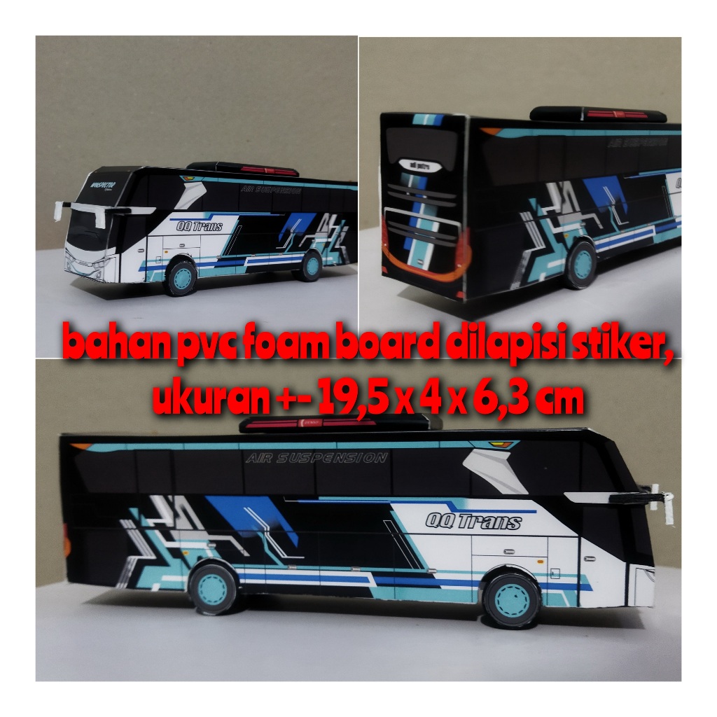 Miniatur Bus QQ Trans Winspector