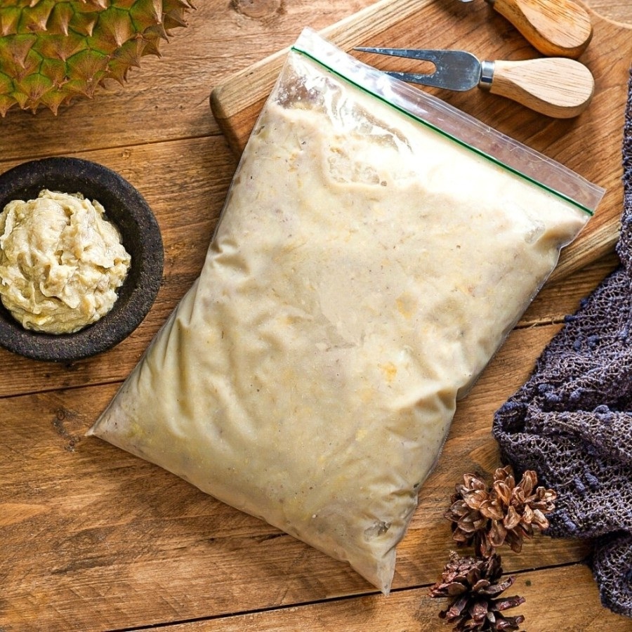

DAGING DURIAN BEKU 1KG FROZEN DUREN TANPA BIJI 1000GR