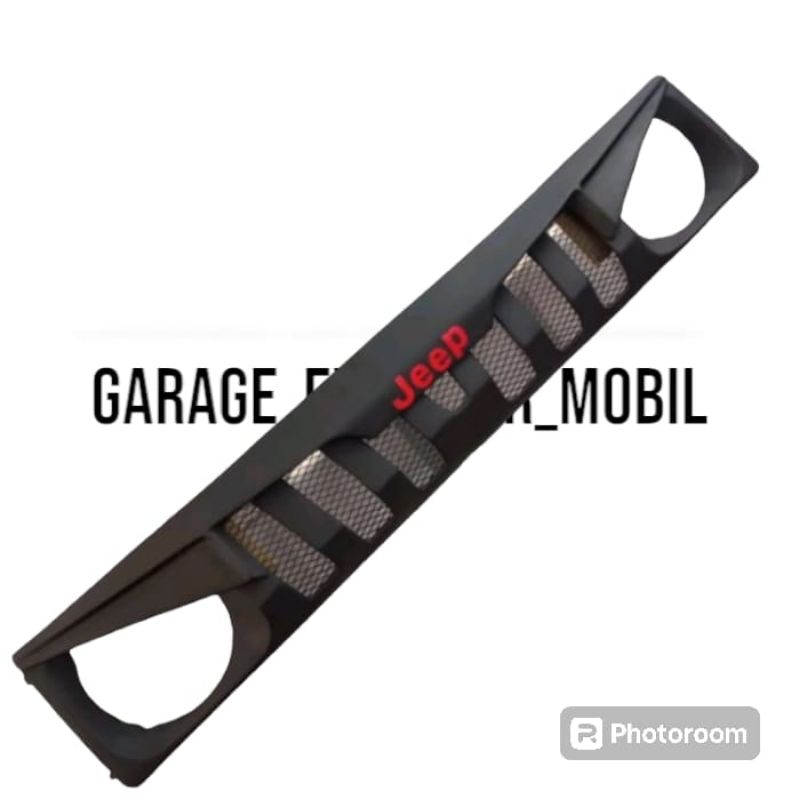 GRILL CUSTOM SUZUKI JIMNY KATANA MODEL ANGRY BIRD LAMPU BULAT