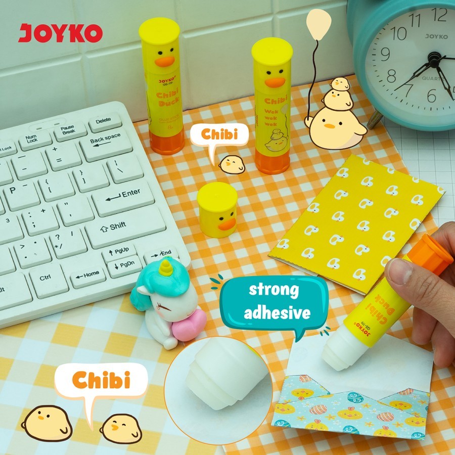 

Glue Stick Lem Batang Joyko GS-119 8gr Chibi Duck