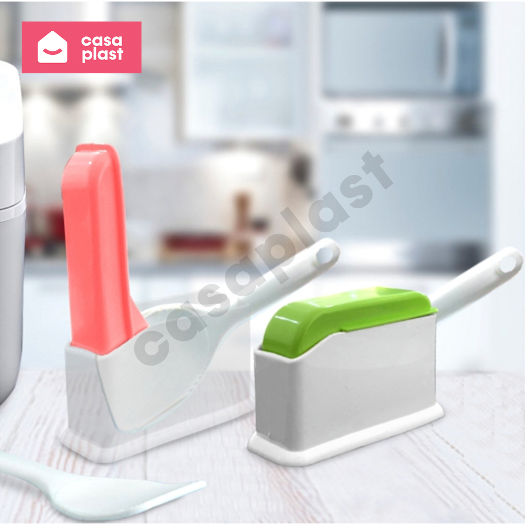 Rice Spoon Holder/Entong Nasi + Tempat