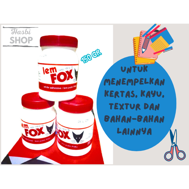 

LEM PEREKAT/LEM FOX 150 GR