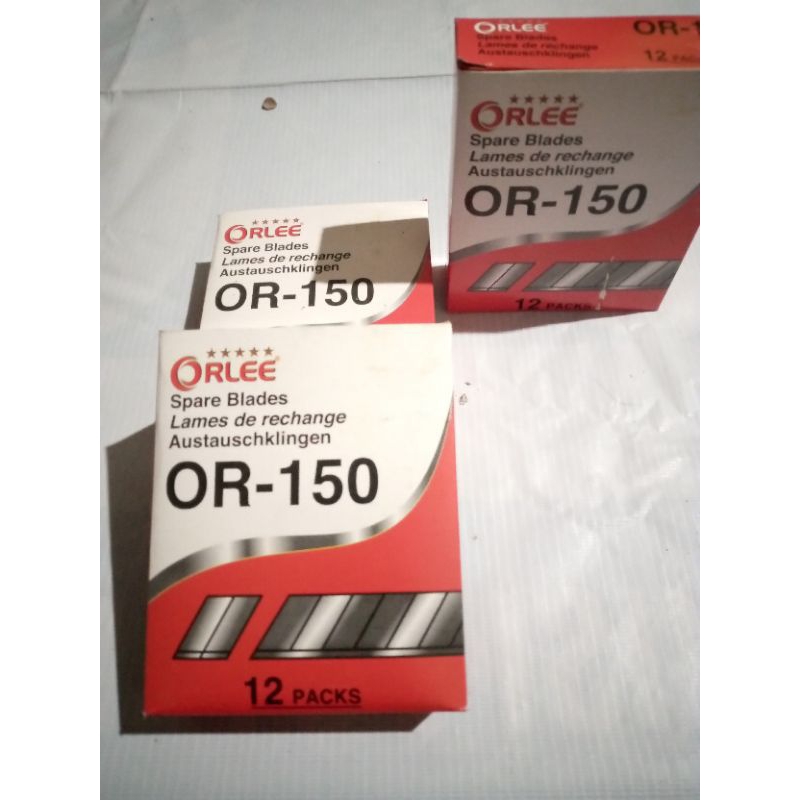 

ISI CUTTER OR-150 PISAU CUTTER BESAR 12PACK