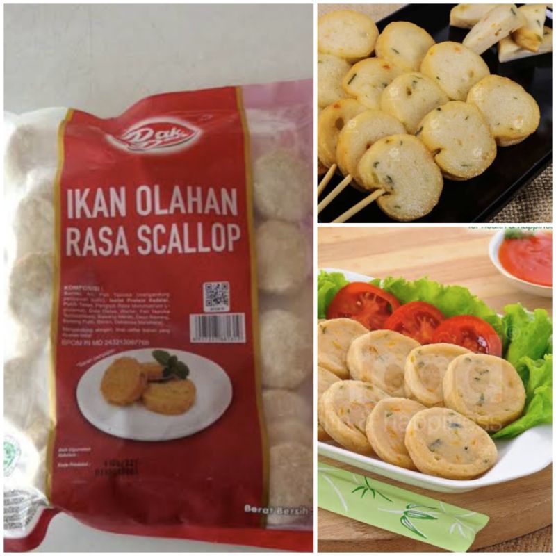 

Pak Den Ikan Olahan Rasa Scallop 500 Gram