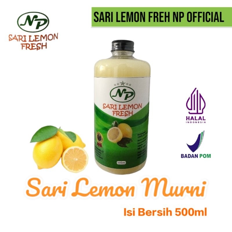 

Sari Lemon Murni BPOM 500 ml Jus Lemon Detox Sari Remon Fresh NP