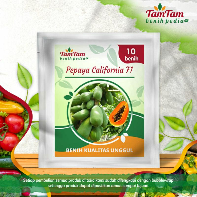 Benih Pepaya California F1 Madu (10biji)