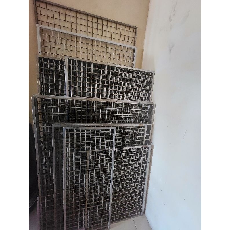 Ram Besi Stainless Tebal Kuat Ukuran 100 x150 m Ram besi Dinding Tebal