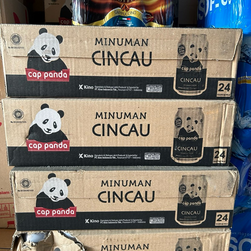 

cincau cap panda 310ml 1 dus isi 24 kaleng