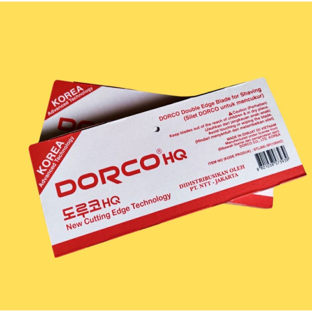 Pisau Silet Dorco Merah Original