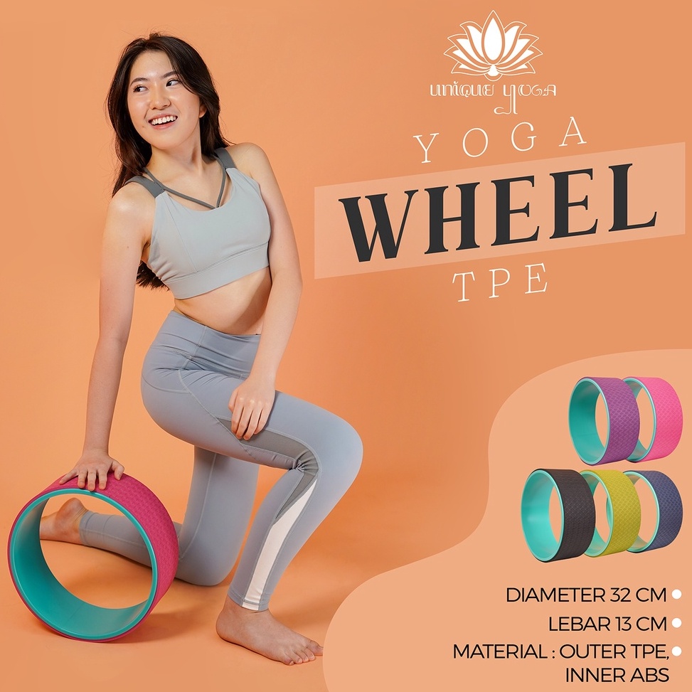 KODE Q5G6 Yoga Wheel  Yoga Wheel TPE  Roda Yoga Wheel  Yoga Wheel Original  Dharma Yoga Wheel  Wheel