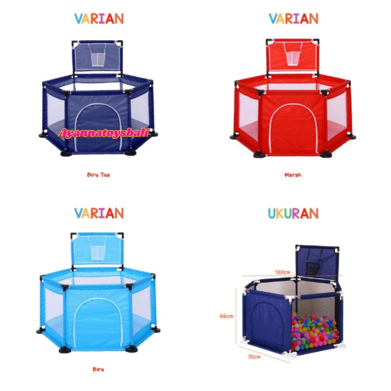 Mainan anak kolam mandi bola / Pagar mandi bola