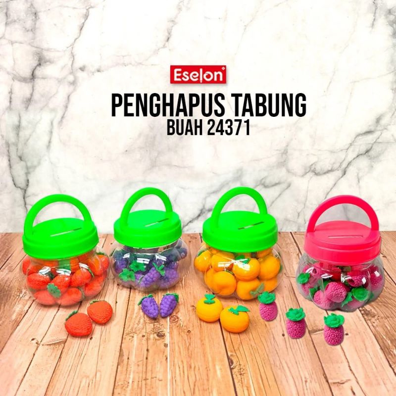 

(ISI 24PCS) PENGHAPUS PENSIL LUCU / PENGHAPUS PENSIL KARAKTER BUAH / SETIP PENSIL LUCU / ERASER