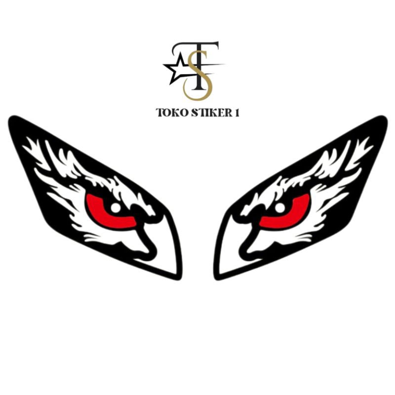 Stiker lampu depan R15 v2