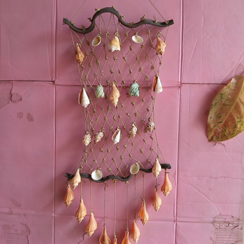 KERAJINAN KERANG/JARING HIAS/HIASAN DINDING