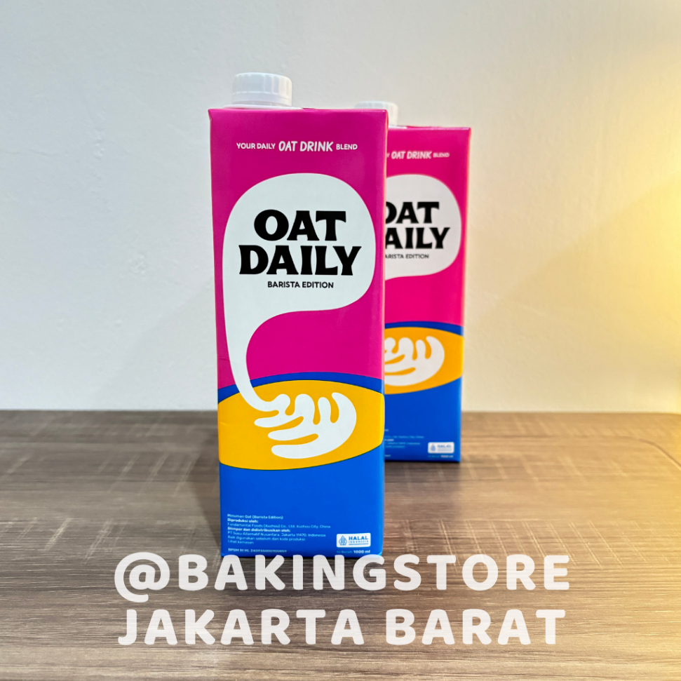 

Oat Daily Barista Edition Oat Milk 1 Liter | Susu Oat Milk Oatdaily Non Dairy 1 L