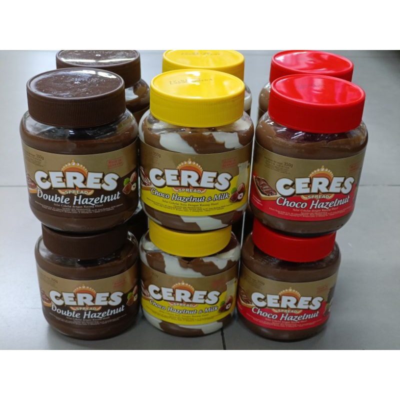 

Ceres spread choco hazelnut 200 gr dan 350 gr