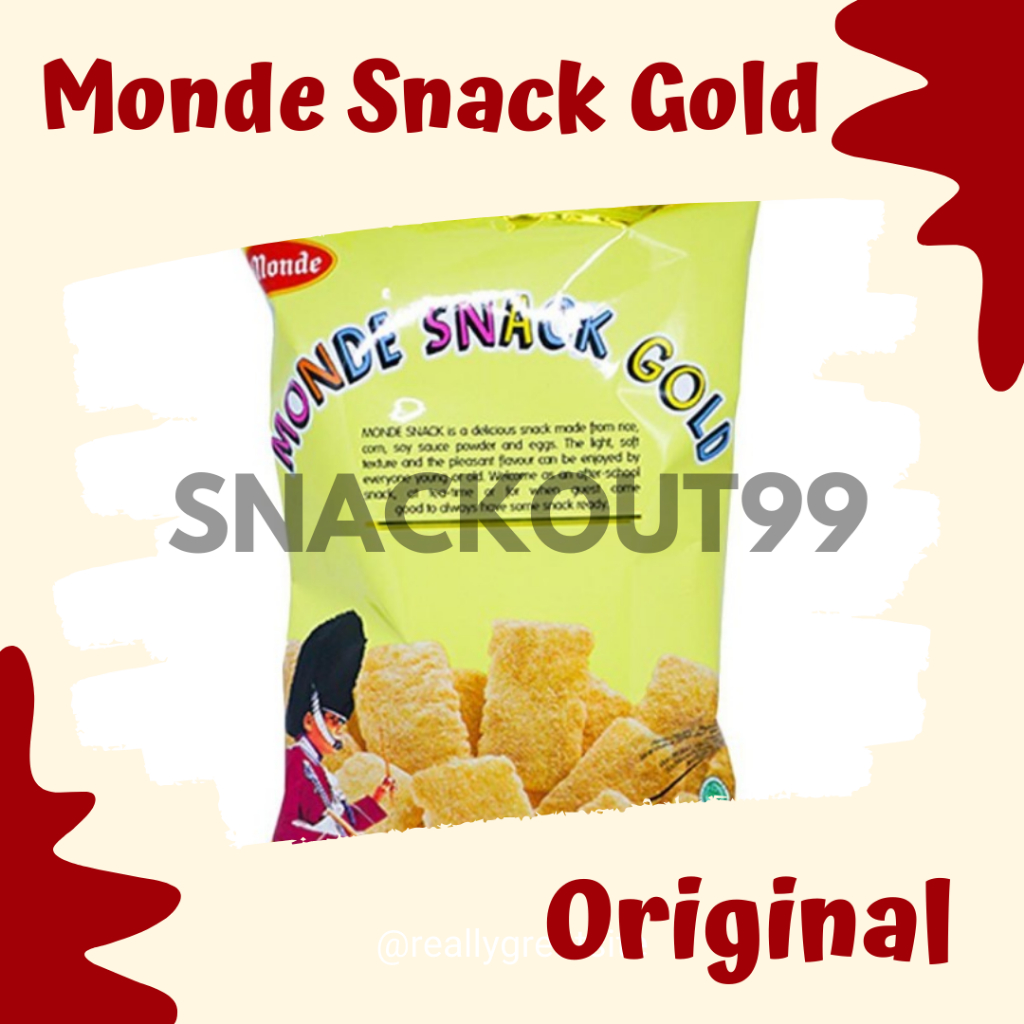 

Monde Snack Gold 30 gram