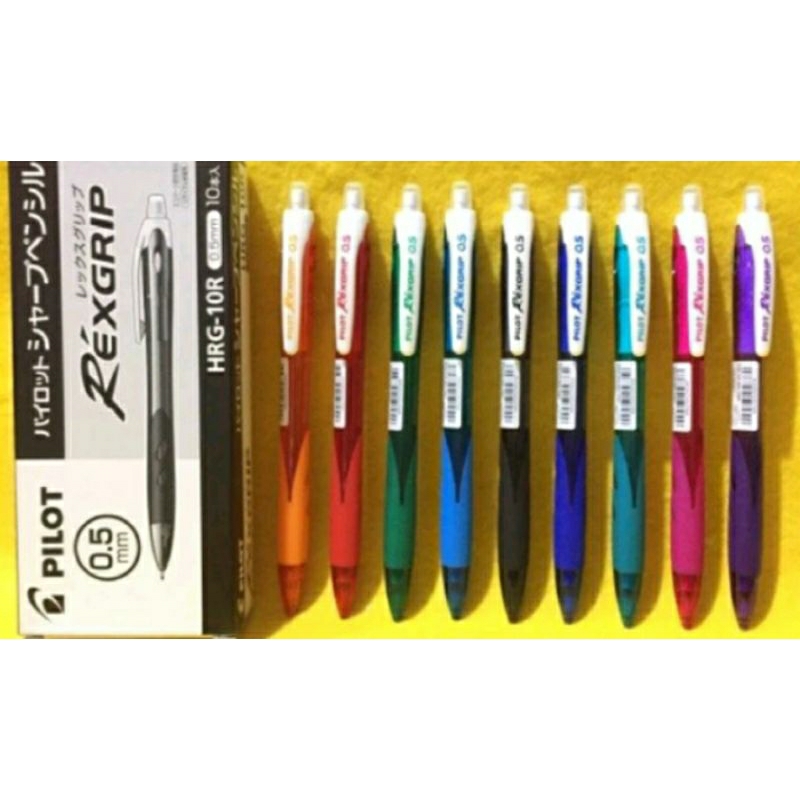 

pencil mekanik pilot regrip HRG-10R 0,5mm (1 PCs)