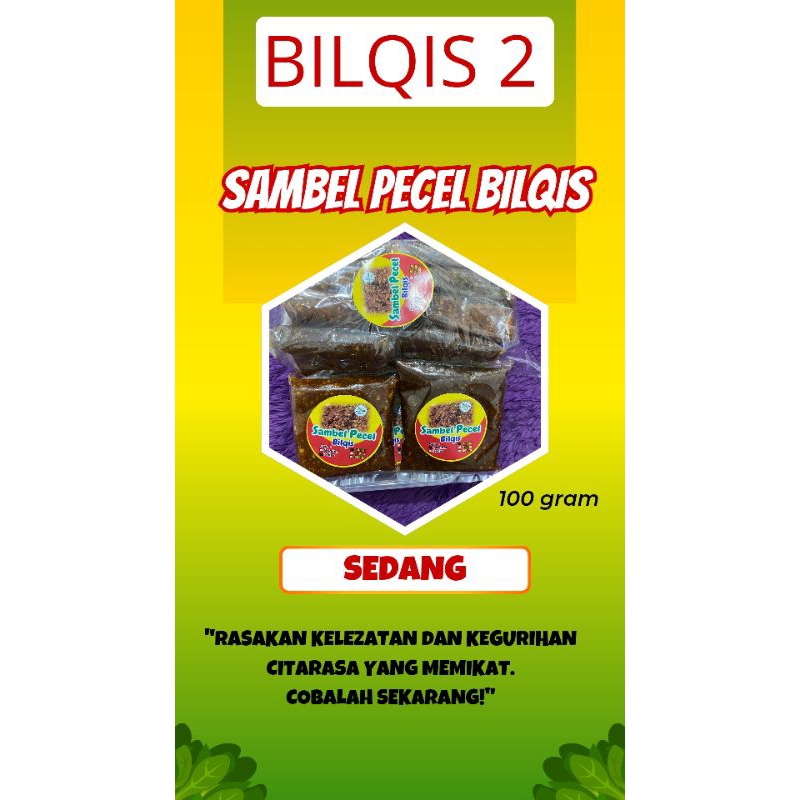 

Sambel Pecel Bilqis Khas Jawa Timur