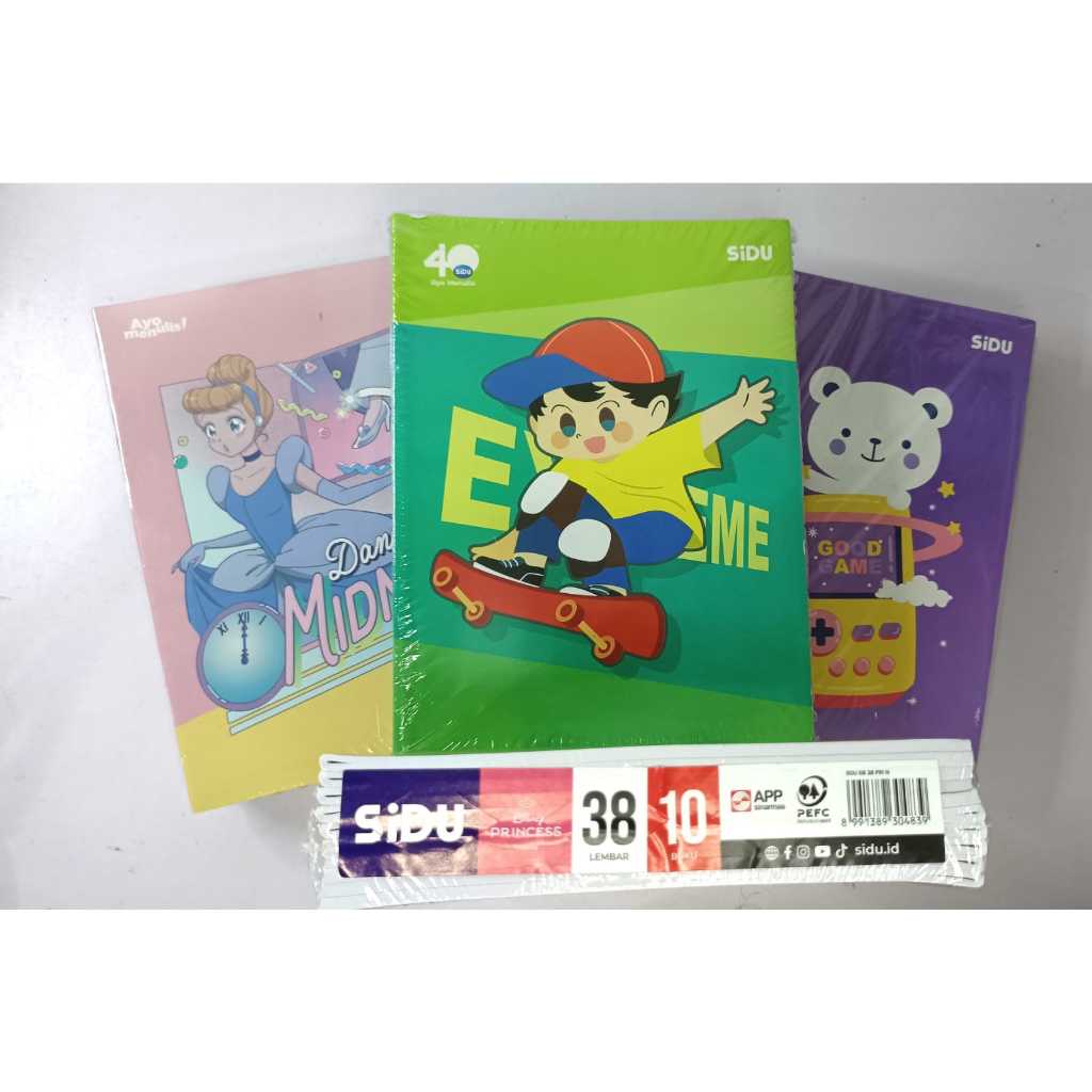 

Buku Tulis SIDU 38 Lembar (PAK)