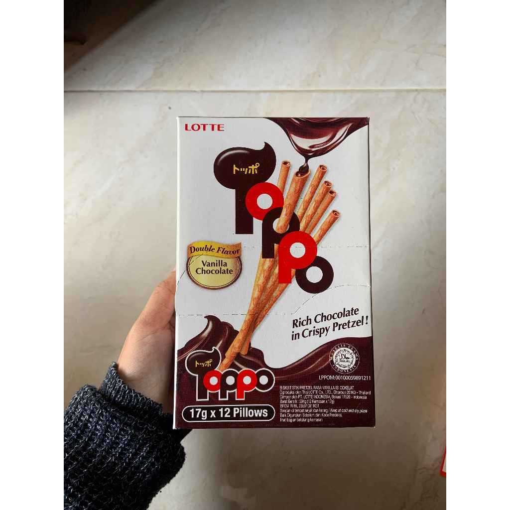 

lotte toppo stick chocolate