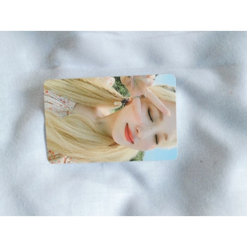 official photocard twice mina more and more