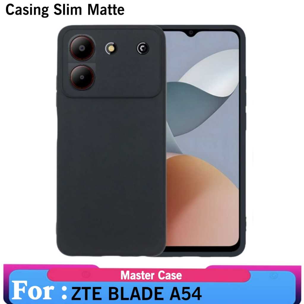Casing ZTE BLADE A54 A52 A55 A35 A72 A31 Plus Slim Matte Softcase Camera Protection