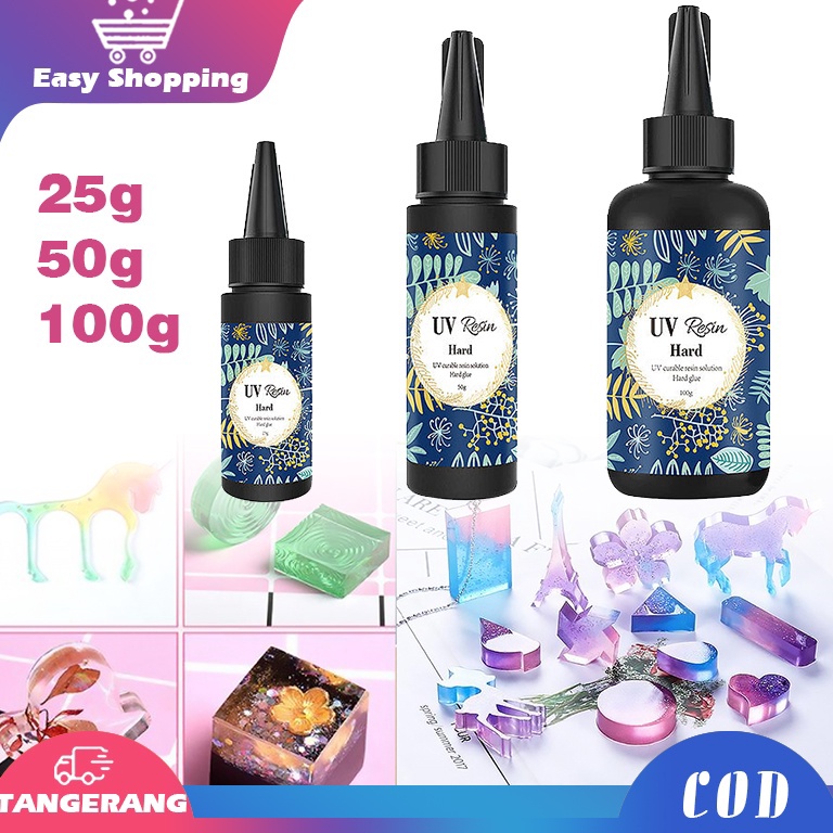 

KODE O3U5 Resin UV BeningDIY Resin ClearUV Resin HardResin Ultraviolet Untuk Craft DIY 2551g