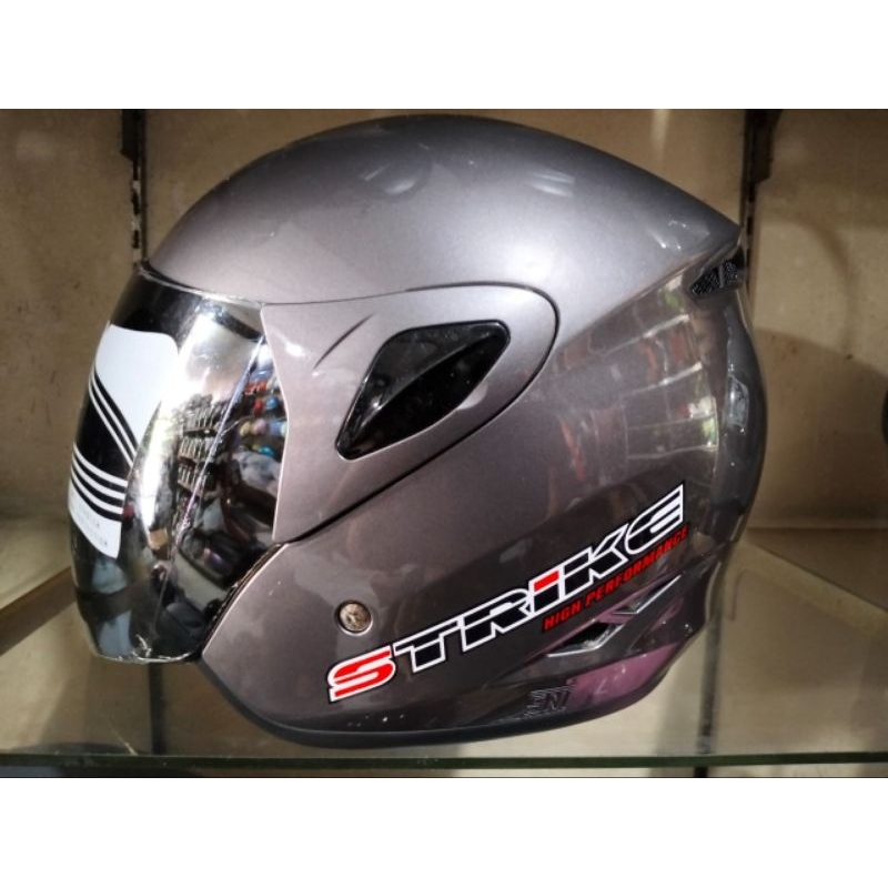 HELM ASCA STRIKE GUNMETAL SOLID