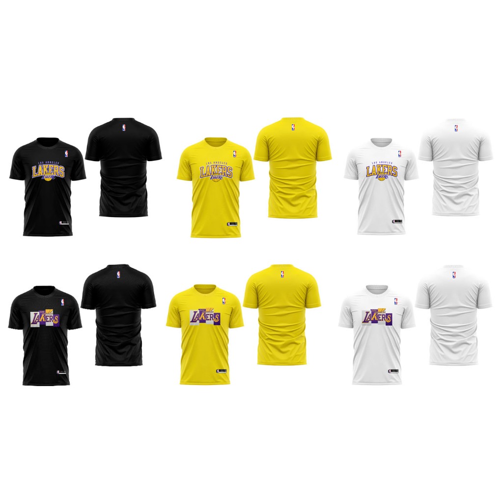 Atasan Jersey Basket Lakers Kaos Basket Lakers Kaos Lakers Pria dan Wanita Unisex