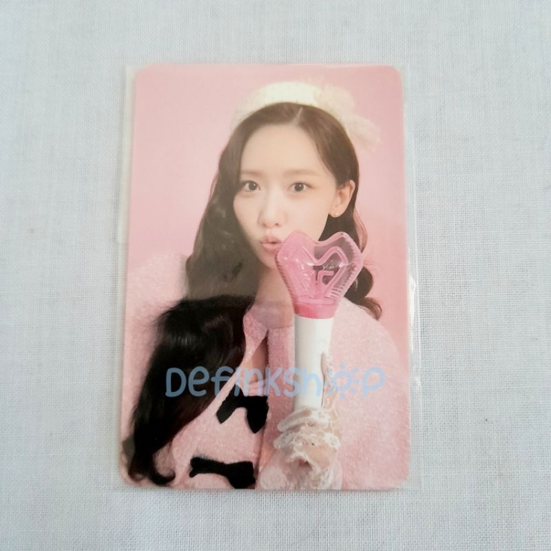 [READY STOCK] Official PC Photocard Yoona Seulgi Lightstick SNSD Red Velvet RV Sealed GG Girls Gener