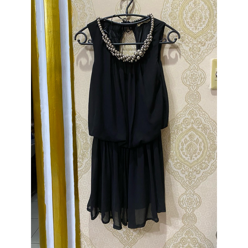 Preloved/Jual  Backless Dress/Dress Hitam/Dress Dinner