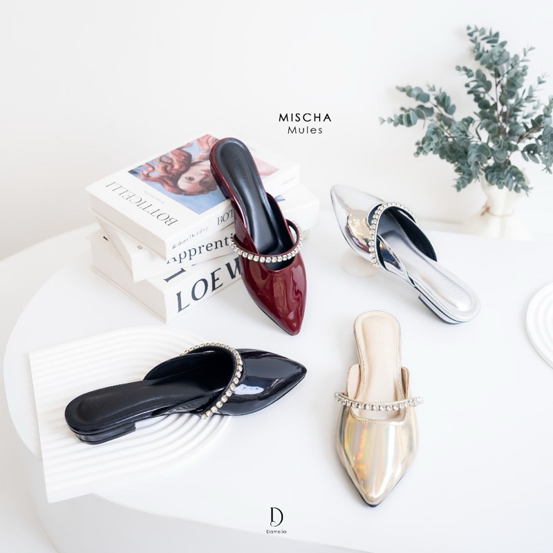 Damelia Melstore jkt Sandal mules wanita Mischa DAMELIA MELSTORE JKT