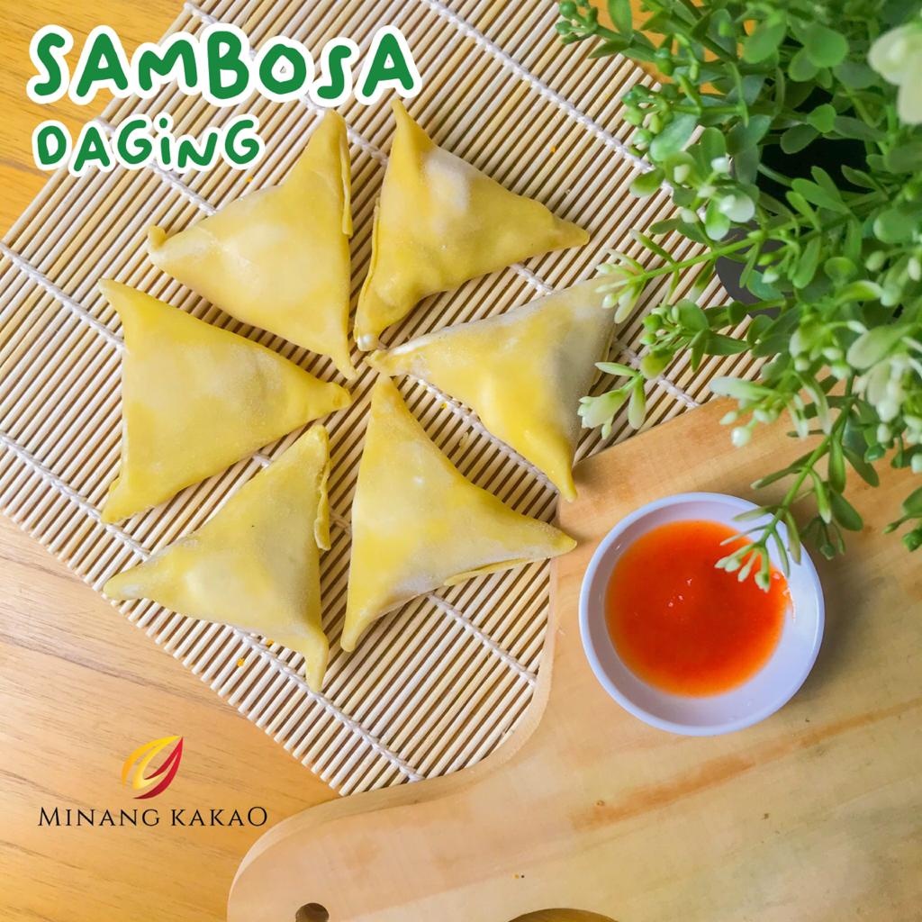 

Sambosa - Frozen Food Premium - Daging - Keju - 10pcs