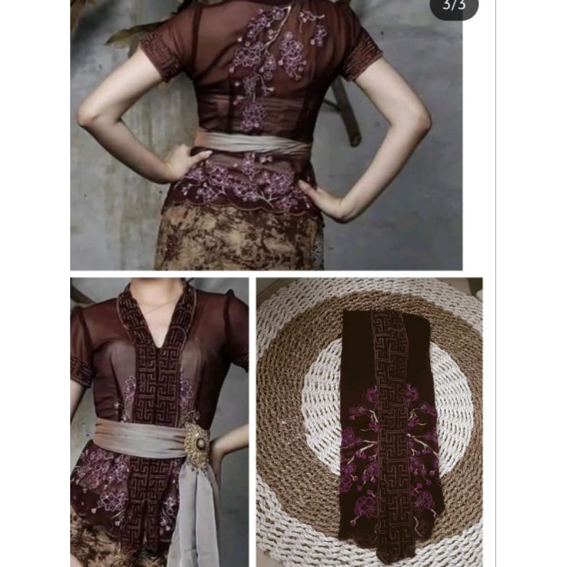 Kain kebaya Sifon, Motif Bunga Sakura