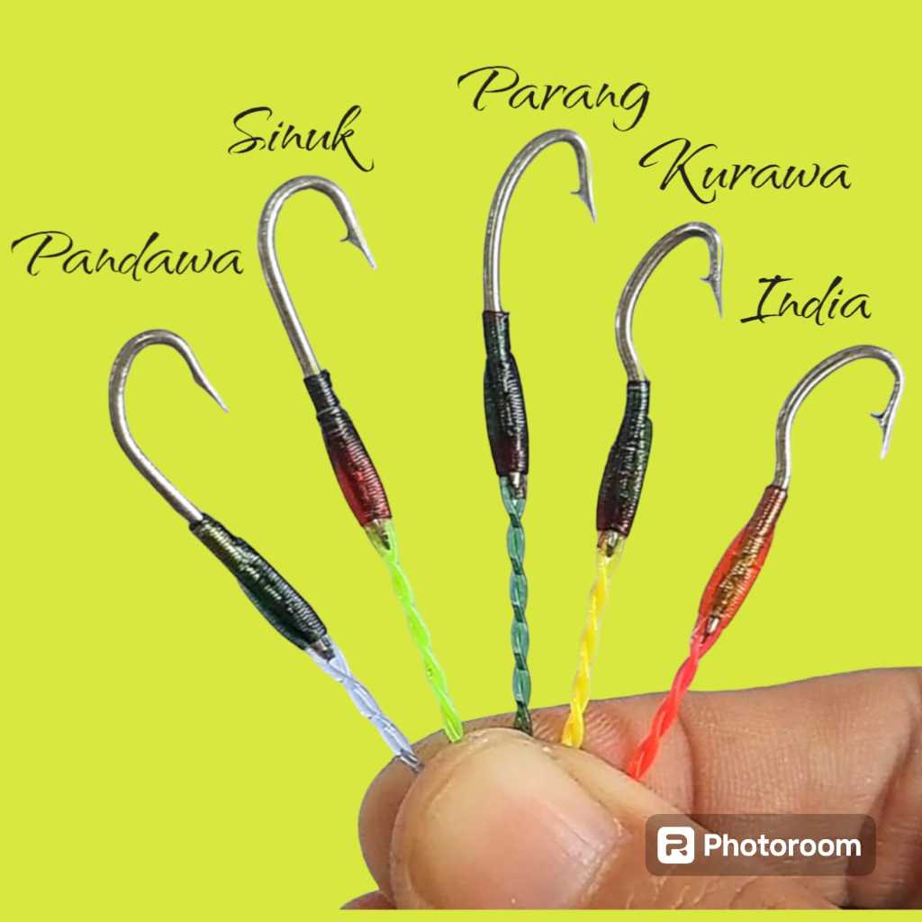 pancing belut sawah urek baja murah tali kuat kail tajam pancingan belut rawa siap pakai