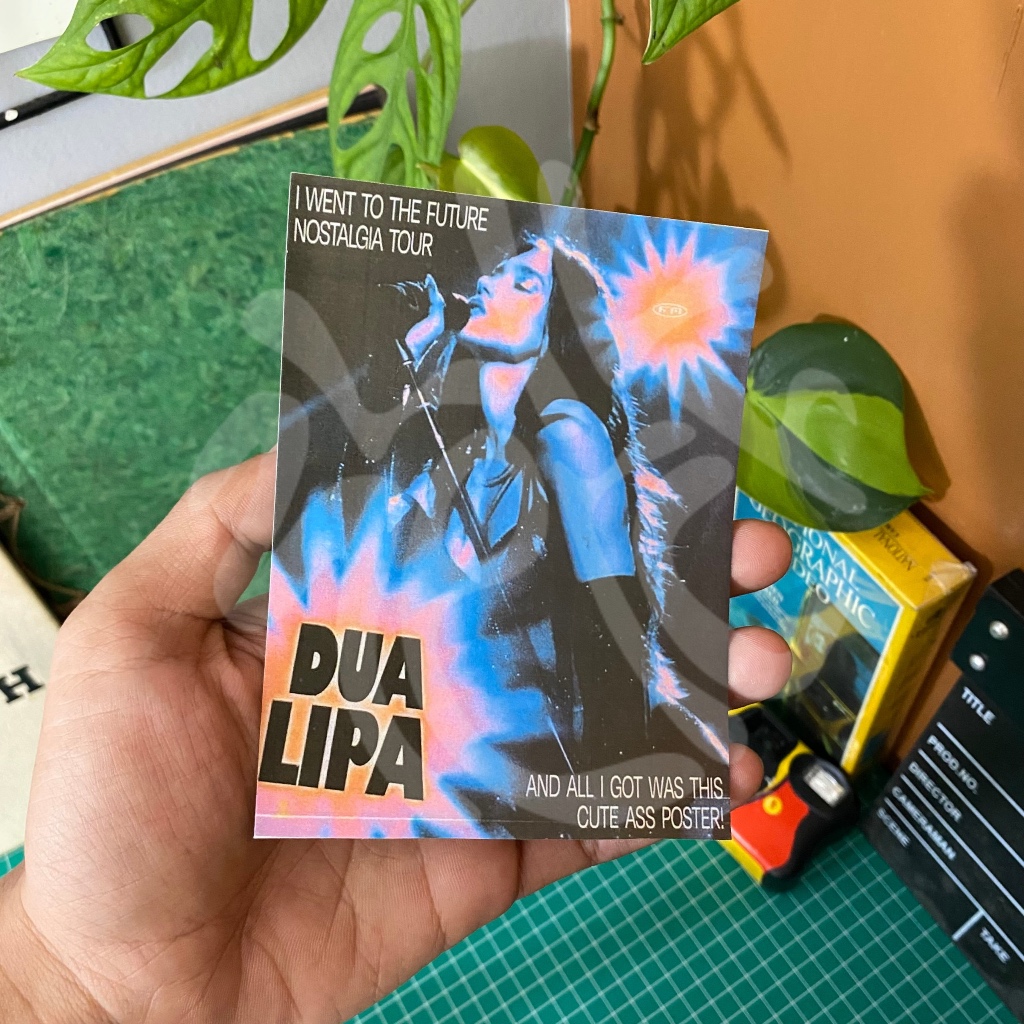 

stiker dua lipa / stiker poster / sticker aesthetic / sticker tumblr / stiker premium / stiker hp / stiker laptop / stiker helm / stiker tahan air