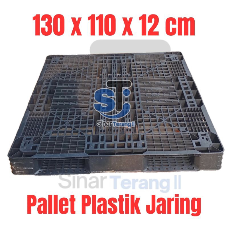 [ KURIR TOKO ] Palet Plastik 130x110x12cm / Palet Plastik Serbaguna / Palet Plastik Tatakan Barang /
