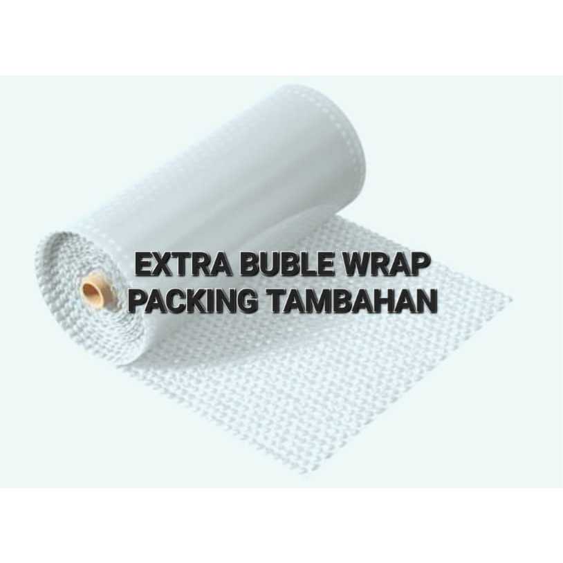 

BUBBLE WRAP PACKING TAMBAHAN KEAMANAN PAKET TIDAK MUDAH RUSAK NYAMAN MURAH TIDAK KHAWATIR SELAMAT SAMPAI TUJUAN