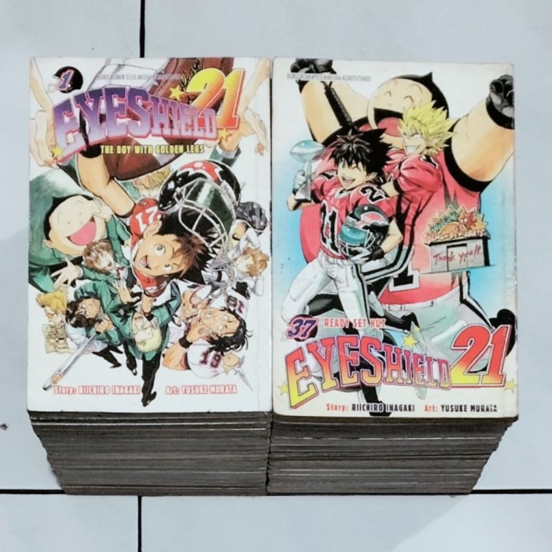 Komik EYESHIELD 21 vol. 1-37 End Eyeshield21 (set ke-2)