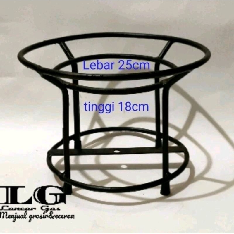 Behel Besi Bulat / Tatakan Kompor Smawar
