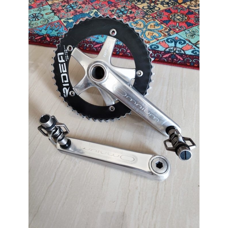 Crankset sram omnium x Chainring ridea BCD 144 48T