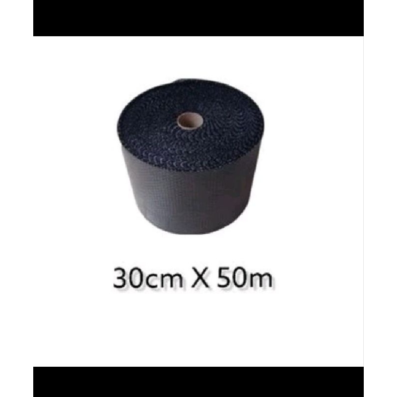 

Bubble Wrap HITAM Tebal 30CM X 50M Bubble Wrap hitam Bubble wrap HITAM